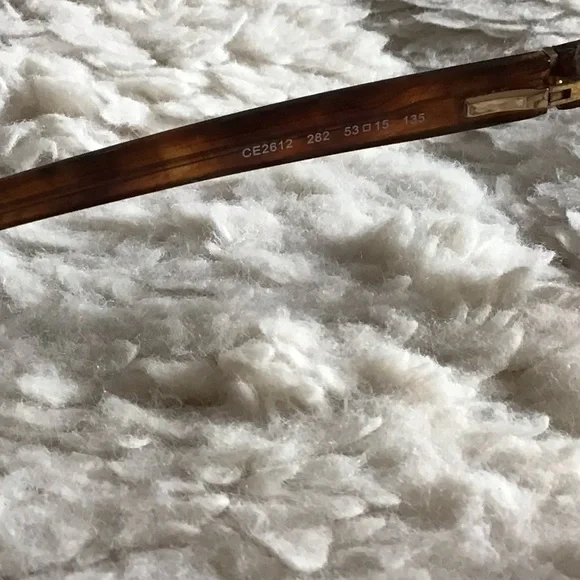 Chloe Eyewear Eyeglasses CE2612 282 Cateye Tortoise Frame - Damaged/Repaired - Picture 11 of 16